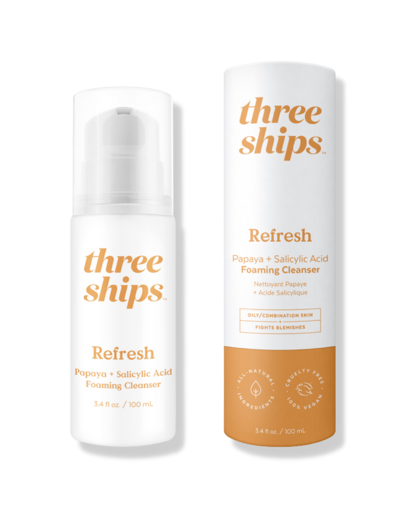 Refresh Papaya + Salicylic Acid Cleanser by Three Ships Beauty